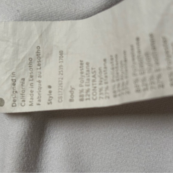 Fabletics High Waisted Powerhold 7/8 Leggings Women’s Pink Black camo 2 pockets - Picture 9 of 14